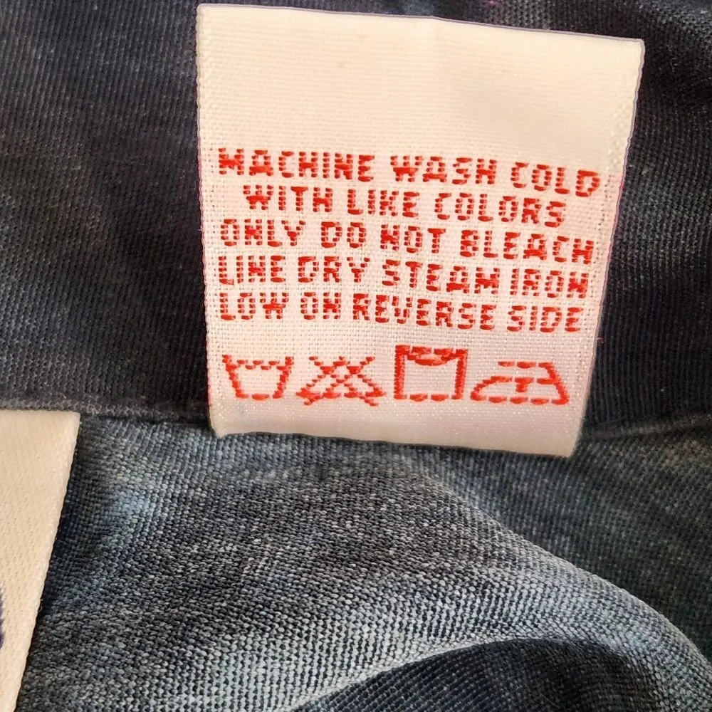 Vintage Biker 90s Y2K Motorcycle Short Sleeve Button Up Shirt Sz L - Picture 8 of 10